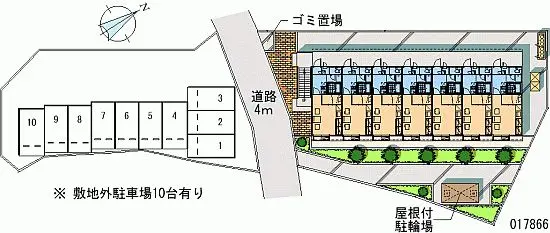 ★手数料０円★守谷市本町　月極駐車場（LP）